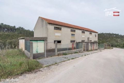 Warehouse for cattle and chickens, located in the Lagares in Santa Catarina da Serra. Land with well and pump for warehouse. Access by tar road.