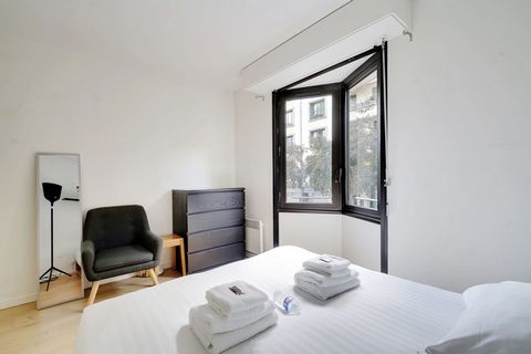 Appartement moderne et spacieux d'une chambre avec de grandes commodités à Boulogne-Billancourt