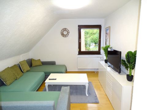 This 4.5 room flat with approx. 120 square meters offers you everything you need for living. A fully equipped kitchen is ready for you to prepare delicious meals. A washer-dryer, ironing board etc. is available for you and makes your stay perfect. I ...
