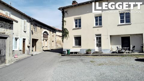 A23130KRB87 - This property is deceptively spacious with 4 bedrooms. It offers flexible living and business potential. Situated in the heart of a pretty Haute Vienne village, with café/bar, (holding regular music events including local food truck ser...