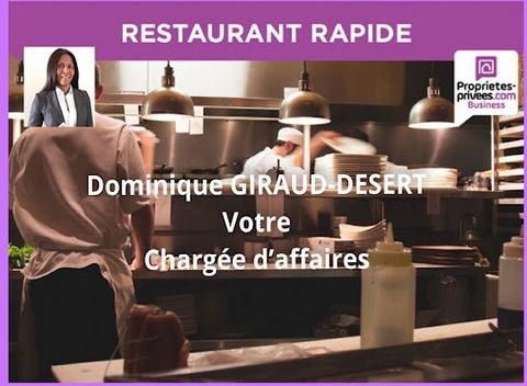 92000 NANTERRE LES FONTENELLES - Dominique GIRAUD-DESERT offers for sale exclusively this business of fast food - takeaway - fast food with an indoor area of 160 m² on one level under sign with a playground and a large terrace. The premises are ideal...