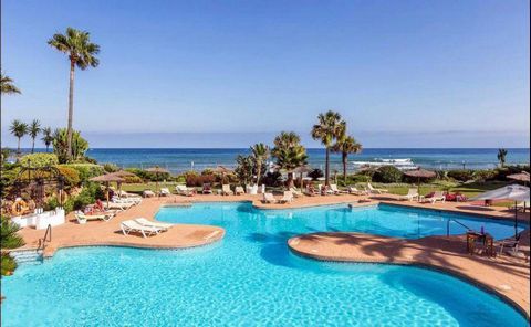 Located in Puerto Banús. Luxurious beachside ground floor apartment- for Short Term Rental! Spacious property with covered terrace and private garden in one of the most sought after areas of the Costa del Sol, walking distance to Puerto Banus with it...