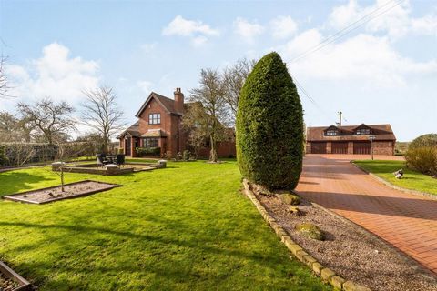 In a beautiful Staffordshire countryside location is this 4-bedroom detached equestrian property for sale, set in 1 acre of gardens and 9 acres. This Staffordshire location is a pretty, rural village just to the north-east of the county town of Staff...
