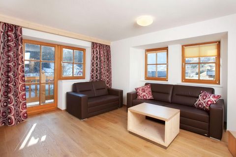 The cozy Apartment In Wald im Pinzgau is fully equipped and can accommodate up to 6 people. The accommodation has a beautiful dining area and cooking facilities, coffee machine, oven, microwave, dishwasher, a balcony, a large bathroom and much more. ...