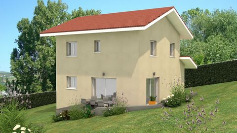 Hello   exclusively we offer a construction project in the town of Bons en Chablais Land 550m2 High-end services: heat pump, underfloor heating on the ground floor, centralized closures, home automation .... PRICE: LAND + HOUSE Rest to be charged: VR...