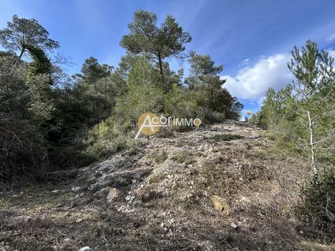 Rocbaron - Sector Théméré - Plots of land in nature of wood of 14870m2. 2 minutes by car from the village then about 15 minutes on foot or only 5 minutes by 4x4 by a DFCI path. Between 700 and 800 meters. Non-buildable. Direct contact: Théo Nobili - ...