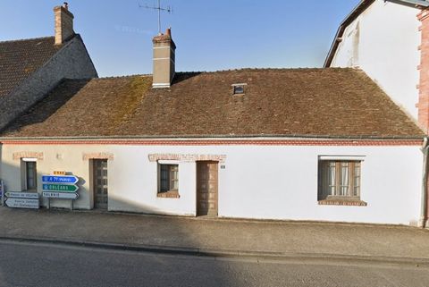 Charmante maison en plein coeur du bourg de Nançay d'une surface de 150 m2 comprenant au rez-de-chaussée une entrée, un séjour avec cheminée, une salle à manger, une cuisine, deux chambres, une salle d'eau, un WC et une buanderie. À l'étage, une gran...