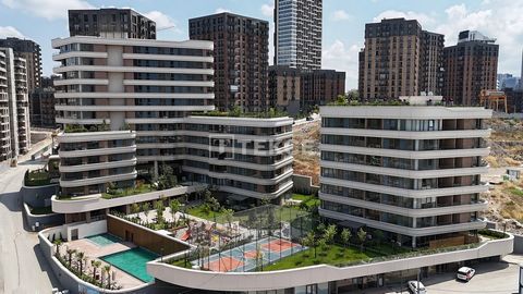 Appartementen te koop vlakbij het metro- en financiële centrum in Ümraniye De appartementen te koop in dit prestigieuze project zijn gelegen in de wijk Ümraniye aan de Anatolische kant. Ümraniye ontwikkelt zich snel en stijgt in waarde vanwege de nab...