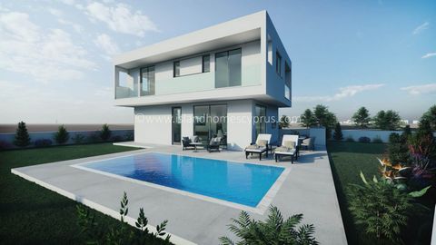 3 bedroom, detached NEW BUILD villa on a 476m2 plot with optional swimming pool in quiet yet convenient location of Frenaros - VRF101DP This is a rare opportunity to purchase a one off new build villa, located in a quiet yet convenient area of Frenar...