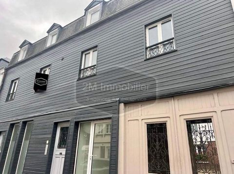 2M Immobilier vous propose d'investir dans cet immeuble sur le territoire de Neufchâtel-En-Bray proche de toutes commodités à pied Ce bien de 177 m2 comprend sur trois niveaux un local commercial de 70 m2 et deux duplex de type F3 refaits à neuf avec...