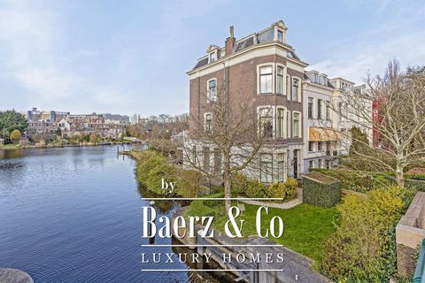 One of the most beautiful properties in Leiden, with a beautiful garden bordering the river. This type of unique object rarely comes to the market. When entering the city via the Haagweg, a block of five stately houses, located on a peninsula on the ...