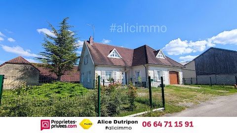 Alice Dutripon vous propose à GAYE (51120) ''Noeline'', maison 7 pièces, garage, cour et jardin clos. Prix de vente 219 000 euros (honoraires charge vendeur). Dans village avec écoles, bar et agence postale, pavillon offrant: - au rez-de-chaussée: en...