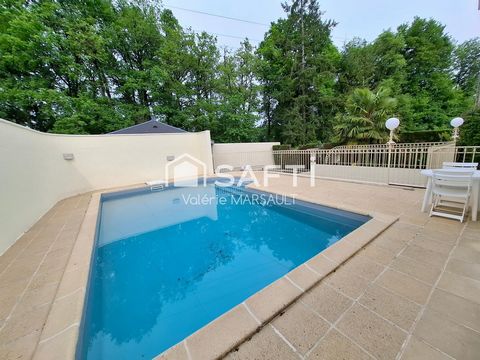 Maison raffinée 6 piéces – Calme, jardin, piscine