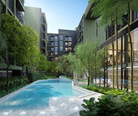 Een modern condominium met een ideale ligging! Een geweldige investering in een zich ontwikkelend gebied van Bangkok! Nue Z-Vierkant Suan Luang is een stijlvol laagbouw condominium van ontwikkelaar Noble Development, dat functionaliteit, modern desig...