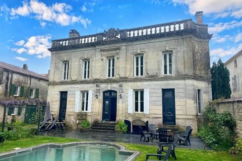 Élégante Maison de Maître avec Gîte, Jardin et Piscine