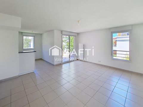 T3 lumineux avec terrasse et un box