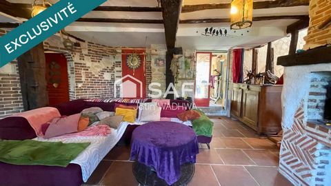 Maison de campagne 4 chambres avec grand terrain calme !