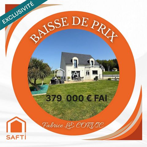 Maison contemporaine familliale 4 chambres en campagne de Plaudren