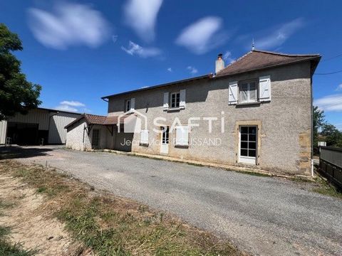 LIGNY EN BRIONNAIS Maison 6 pièces avec atelier
