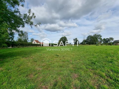 Terrain constructible viabilisé – 930 m² – Cahagnes (14240)