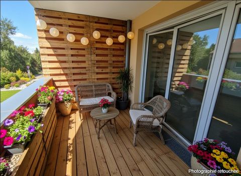 T3 lumineux avec terrasse, proche aéroport