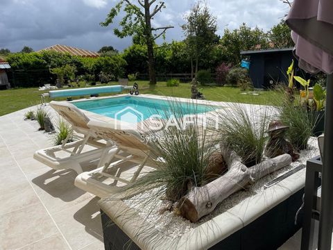 Centre ville, magnifique villa d'architecte T6, garage 50 m², grand terrain, piscine
