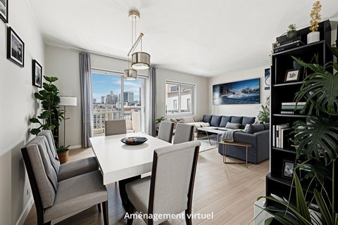 4/5 pièces en dernier étage avec balcon, terrasse, cave et 2 parkings. À rénover.