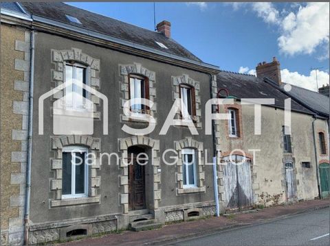 Maison de ville à rénover avec de beau volume