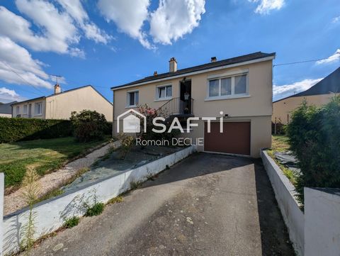 Belle maison de 84m² sur sous-sol, 3 chambres + terrain de 573m²