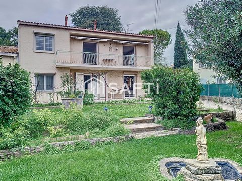 Maison R+1 avec jardin et potentiel à Nîmes Est