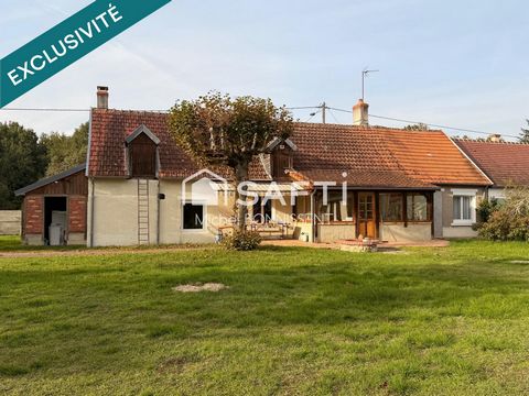Maison en bord de Sologne avec grand terrain et dépendances