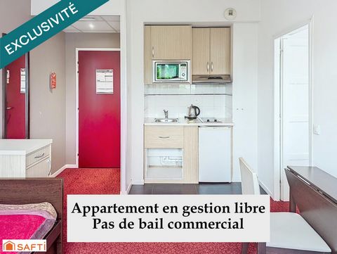 Appartement 2 pièces dans résidence de tourisme - Gestion libre - Courte ou longue durée