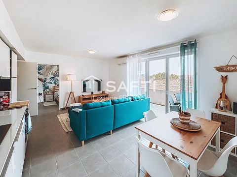 T2 dernier étage avec terrasse et garage