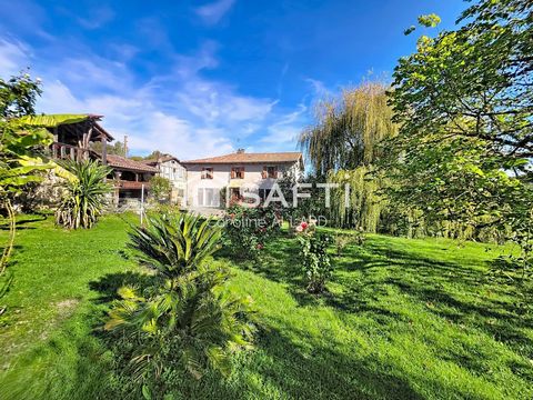 Maison ancienne rénovée à la campagne sur une parcelle de 3600m²