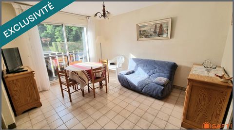 Vivez à 200 m de la plage, T2 avec garage