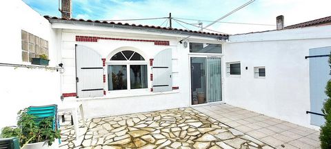 Maison charentaise, 2 chambres, jardin et garage