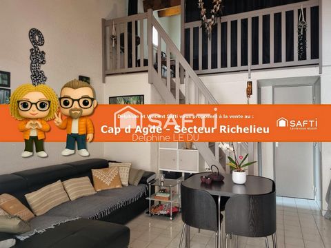 Cap d' Agde ( 34300 ) - Richelieu - Maison T3 - 44 m²