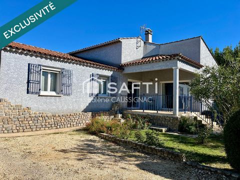 Maison de plain pied de 151m2 sur 1277 m2 de terrain au calme