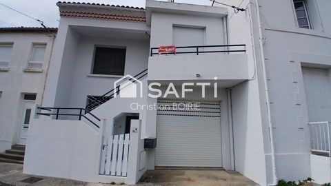 ROYAN 17200. Hyper centre, agréable maison à etage de 117 m² habitable avec garage, jardin et cave