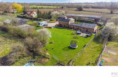 ‘This is certainly ‘one of a kind’. Welcome to Little Fields Farm A countryside location Found on Stapleton Lane, Little Fields Farm is a unique property offering a spacious four bedroom detached farmhouse styled home and multiple out buildings capab...