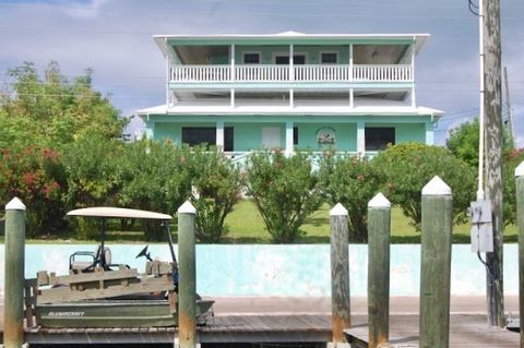 This home sits on a sloping hill overlooking the harbour entrance. The home enjoys spectacular views of the bay towards the main land of Eleuthera. The upper level has both views of the north and south sides of the island. This residence consists of ...