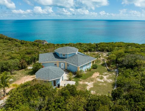 Located on the southern border of Gregory Town this ocean front property is a gem with multiple options. The house is 2,800 sq. ft. and sits on the northwest corner of the property with ocean views from both floors. Due to the solar system upgrades a...