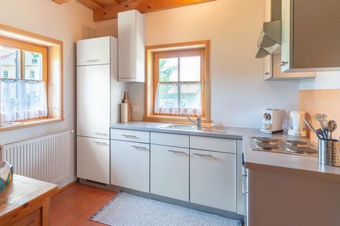 Welcome to our cozy mountain chalet in Schwarzenberg am Böhmerwald! Our cottage can accommodate 4-6 people and is the perfect retreat for those looking for some time out in the middle of nature. The location is ideal for activities such as skiing and...
