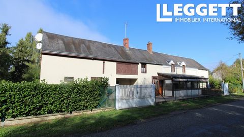A16750 - This lovely 4 bed longere comes with 4 bedrooms, one of which is on the ground floor, several outbuildings, a veg plot/orchard, garden and over 2 acres of woodland with a large open sided barn situated just over the road. The property is sit...