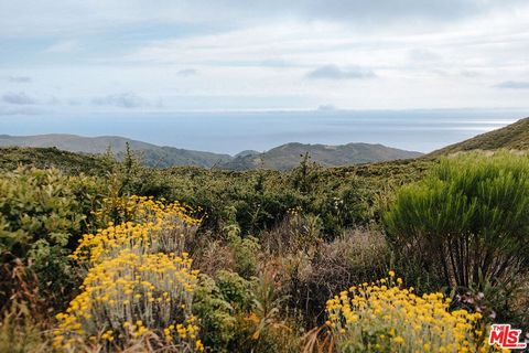 Boasting dramatic views of the Pacific Ocean and the famously photographed Bixby Bridge along Highway 1, this natural masterpiece contains all of the best attributes coastal California can offer. This land are conveniently situated approximately 30 s...
