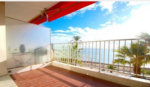 MENTON GARAVAN: cet appartement en 4ème étage, Face à la Mer de 3 pièces de 86m2 traversant, comprend une entrée, un séjour sur terrasse sud bénéficiant d' une vue mer panoramique, d'une cuisine indépendante et de deux chambres sur balcon et de deux ...