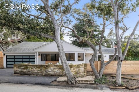 This single-level fully renovated home in Carmel is walking distance to downtown Carmel-by-the-Sea and close to nearby parks and the white sands of Carmel beach. The home features three bedrooms, three full bathrooms, a separate mudroom/laundry area,...