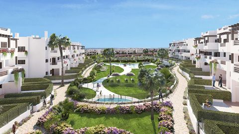 Description of object: These comfortable apartments at ground or first floor, which are located very close to the beach, consist of a constructed area of 110 m² (including terraces) with 3 bedrooms, 2 bathrooms (1 en-suite), 1 living / dining room wi...