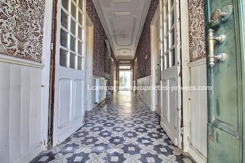 Aude , 11200 Saint André de Roquelongue, grande maison de Maître, 9 pièces de 256 m2 , idéale pour recevoir avec 5 chambres et de beaux volumes. Cette maison se compose d'un grand garage, jardin clôturé sans vis à vis, cuisine, double séjour, salon, ...