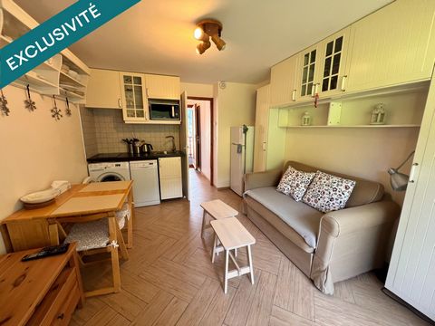 STUDIO CABINE AVEC CAVE ET PARKING PRIVATIF 22m2